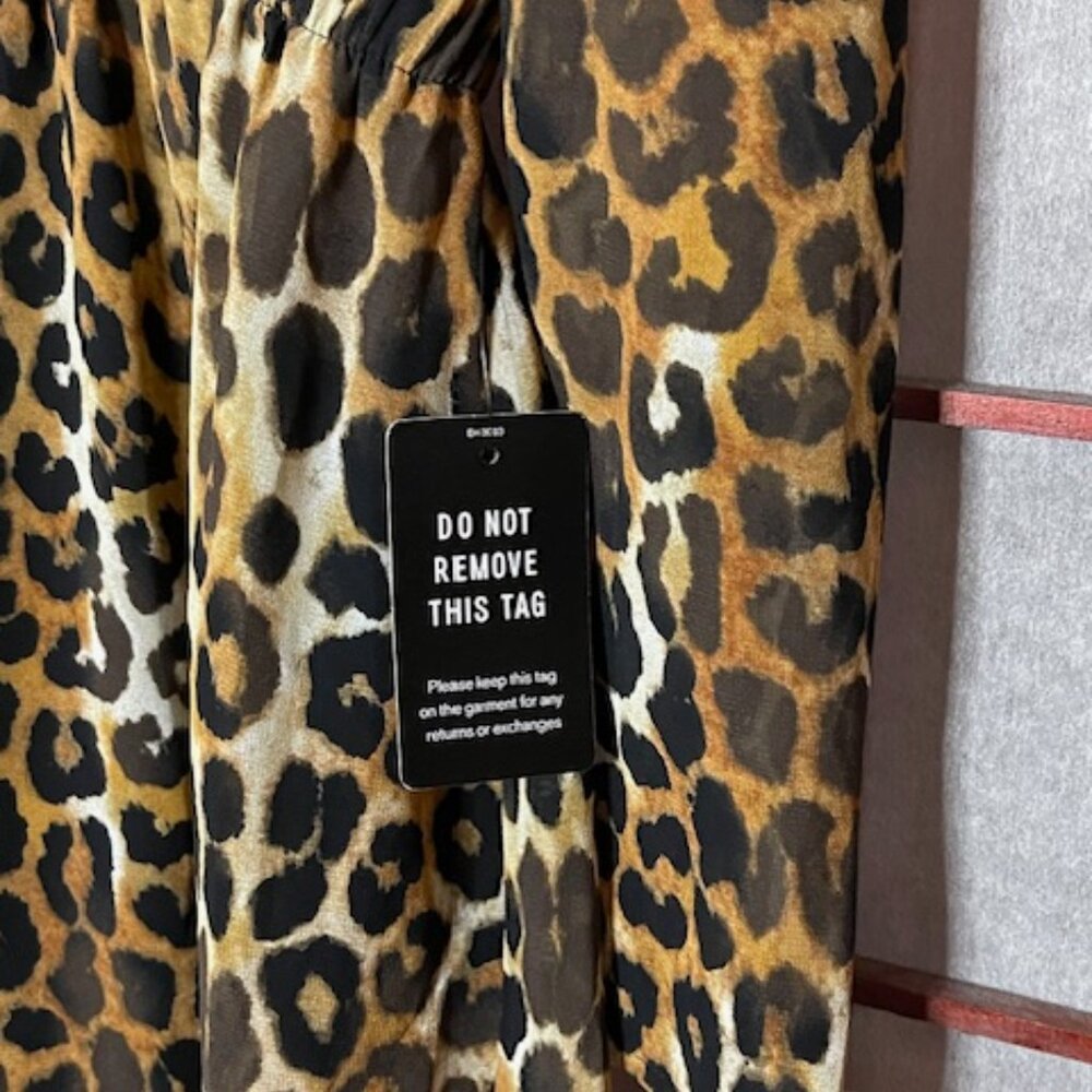 Express Leopard Dress Small - Picture 6 of 8